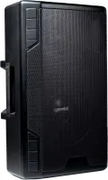 Акустическая система [GSP-5500] Gemini [GSP-5500] Активная, 2-х полосная, RMS/Peak 550/2200 Вт, АЧХ 40-20000 Гц, SPL 126 дБ, 15" ВЧ, 1,35" ВЧ, вх.: (2) XLR Mic, (2) 1/4" TRS Mic, 1/8” TRS AUX, RCA (L/R) AUX, XLR, вых.: XLR Mix, USB, SD, FM, Bluetooth