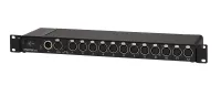 ETC RSN-OPTO-12O Response Opto-Splitter - 12 Port XLR Rack-mount Сплиттер (разветвитель) DMX-сигнала, 1 вход (IN), 1 сквозной (THRU), 12 выходов (OUT), поддерживаемые протоколы DMX-512/RDM, подключение сигнала - разъемы XLR 5pin. Исполнение - блок для мон