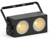 STAGE4 LEDBLINDER 200 Профессиональный светодиодный прожектор типа Blinder. Источник света: 2 х100Вт COB-светодиода СW+WW (холодный и теплый белый) / управление: DMX-512, режим "мастер-ведомый", встроенные авто-программы, звуковая активация/ МАХ мощность: