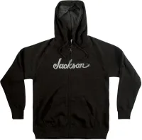 JACKSON LOGO HOODIE GRY 2XL толстовка на молнии, цвет серый, размер 2XL