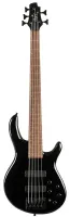 Cort c5 deluxe-bk  5-струнная бас-гитара, цвет черный