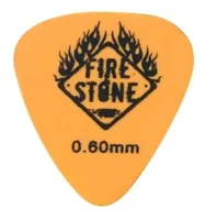 FIRE&STONE Plektrum F&S Delrin Tex медиаторы 0.6 mm  (12 шт)