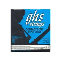 GHS L5200 Contact Core Super Steels Light 40-100 струны для бас-гитары, стальная обмотка