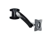 ErgoFount BMMW-01- 
			Настенное шарнирное крепление для монитора диагональю 13–27'' с газопружинным амортизатором, макс. нагрузка 9 кг, черное