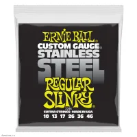 ERNIE BALL 2246 Stainless Steel Slinky Regular 10-46 - Струны для электрогитары