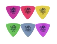 4310 Tortex Triangle Коробка медиаторов 216шт, 6 толщин, треугольные, Dunlop