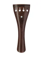 VT04R-4/4 Струнодержатель для скрипки, круглый, парижский глазок. Материал - палисандр. WBO
