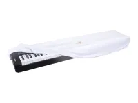 Aka-013WS Накидка для цифрового пианино Casio S, белая, бархат Lutner