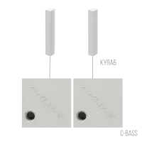 AVCLINK BUSINESS/WD Состав комплекта: KYRA6/W 2 штуки + C-BASS 2 штуки белого цвета.