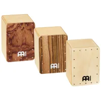 MEINL SH50-SET MINI CAJON SHAKER SET набор из 3 миниатюрных кахонов-шейкеров, цвет натуральный