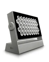 CLAY PAKY ODEON FLOOD MAXI RGBW 35° Светильник архитектурный всепогодный LED-WASH. 42 LED-чипа RGBW с 6-угольными линзами, световой поток 8500 лм, угол раскрытия луча 35°, IP65, IK09