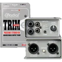 Radial trim-two  пассивн. директ-бокс с регулировкой уровня, для ноутбука, планшета