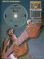 MusicSales HLE00696553 FUNK/FUSION BASS BTAB BOOK/CD