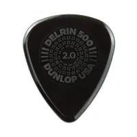 450P2.00 Prime Grip Delrin 500 Медиаторы 12шт, толщина 2,0мм, Dunlop