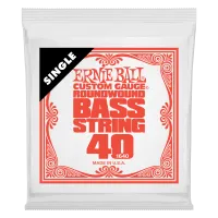 Ernie Ball 1640 струна для бас-гитар. Никель, калибр .040