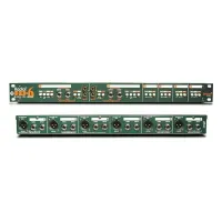 Radial jd6  6-ти канальный рэковый дибокс, вход 6x 1.4"trs, thru 6x 1/4"trs, выход 6 x xlr