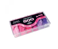 4100 Delrin 500 Коробка медиаторов, 324шт, 6 толщин, Dunlop