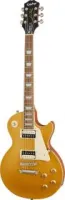 EPIPHONE Les Paul Classic Worn Metallic Gold электрогитара, цвет матовый золотой