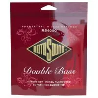 Rotosound Rs4000m Nylon/monel Flatwound Double Bass Set