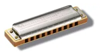 HOHNER Marine Band De lux 2005/20 E -губная гармоника -Richer Classic,корпус дерево M200505