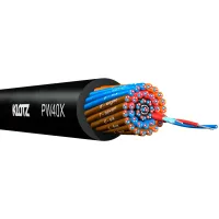 KLOTZ PW12X Студийный мультикор 12х2x0,22мм², внешний диаметр 15мм. черный