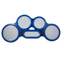 Ahead AHCTPG тренировочные пэды 5-ти зонные, серые рабочие поверхности, синии обода (Gray Surface/Blue) S-Hoop Chavez Tenor Pad, 4/5/6 Combination