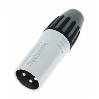 Seetronic SCMM3- Кабельный разъем XLR 3-pin (вилка), на кабель диаметром 3,5–8,0 мм, под пайку