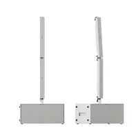 KR802W II / Активный звуковой комплект 1 KS4I + 1 KS4PI + 4 KY102, белый цвет / K-ARRAY