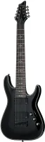 Schecter HELLRAISER C-8 BLK Гитара электрическая, 8 струн, корпус -махагони w/Quilted Maple