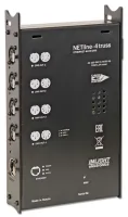 ИМЛАЙТ NETline-4TRUSS Блок преобразования сигнала ARTNET в DMX-512-А, поддержка RDM, 1 вход, 4 выхода с гальванической развязкой, индикация по входу и выходам, питание от сети 110-240В 50/60Гц, разъемы EtherCon и XLR 3-pin роз., монтаж на стену, ферму