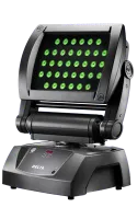 DELTA 8-R FULL RGBW SPOT lens Black  Полноповоротный "moving head" прожектор - колорченджер: 36 x Full Colour (RGBW) LEDs<br> индекс цветопередачи CRI > 90<br> 11.088 Lum,  оптика 10 ‘, 10 DMX каналов, 250 Вт,  IP65