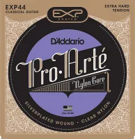 EXP44 CLASSICAL Струны для классической гитары нейлоновые Extra Hard D`Addario