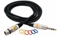 Rockcable rcl 30386 d6 f ba  кабель балансный xlr (f) - джек стерео, 6 м