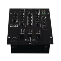 Gemini PS3  DJ микшер 3 канала LINE/PHONO + MIC  вход