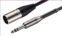 ROXTONE SMXJ260/5 (MP) Кабель микрофонный, D 6,0мм, 2x0,22mm2(MC002), 3P Male XLR (RX3MP-NT) - 6.3mm JACK stereo (RJ3PP-NT), SAMURAI package, 5м, Вес: 0,256kg; Поставляется по 50шт. в коробке: 46x32x23см