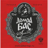 Струны для домры бас Господин музыкант Profi DB6X (3 шт)