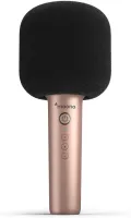 Maono MKP100 (champagne gold), караоке микрофон, bluetooth 5.0, встроенные динамики