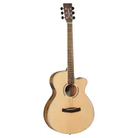 TANGLEWOOD DBT SFCE PW электроакустичкская гитара, тип корпуса - Super Folk с вырезом и ээлектроникой Tanglewood EX4 EQ System,