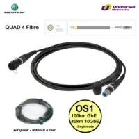 Neutrik NKOX4S-A-0-1 кабель оптический OpticalCon QUAD, 4канальный (Xtreme), одномодовый, в бухте дл