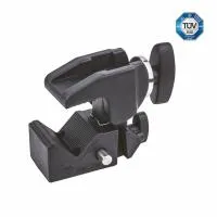 KCP-700B, зажим-клэмп CONVI CLAMP, труба 5-51 мм, квадрат 5-40 мм, нагрузка 20 кг, цвет черный, KUPO -