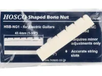 HSB-NG1 Верхний порожек для электрогитары, кость, Hosco