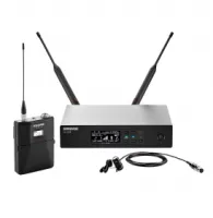 SHURE QLXD14E/85 G51 цифровая радиосистема с петличным микрофоном WL185, конденсаторным кардиоидным,