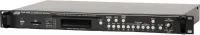 JDM CDR-3000 CD/MP3-плеер, SD-карта AM\ FM-тюнер,USB порт. Два независимых выхода. Антишок, Функция RDS, Размер 483х44х 250 мм, 1U, Вес 5 кг.