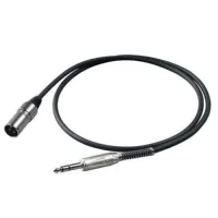PROEL BULK230LU2 шнур соединительный стерео джек 6,3/ XLR папа. Длина: 2м