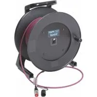 KLOTZ RC5EED100V Сетевой патч-кабель на катушке (Cat 5e (4x2x0.15 >мм^2) с  коннекторами etherCON RJ45 (male/female) на концах.) 100 м.