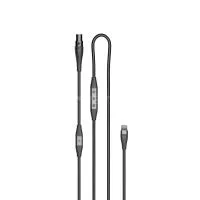 beyerdynamic PRO X Lightning Cable Кабель Lightning для наушников PRO X DT 1770/1990 PRO, 1,6 м, 3-контактный мини-XLR/разъем Lightning, пульт дистанционного управления и встроенный микрофон.
