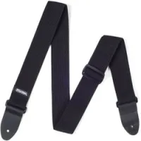 Dunlop d2701bk ribbed cotton black  гитарный ремень хлопковый тканый, рельефный, черный