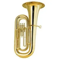 Amati AEB 211S-0  туба Eb 3х помповая, посеребренная, с кейсом