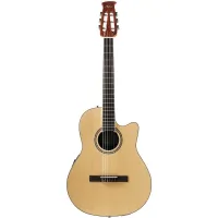 APPLAUSE AB24CS-4S Mid Cutaway Nylon Natural Satin гитара классическая электроакустическая