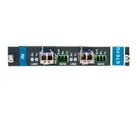 Kramer [f676-in2-f16/standalone] модуль с 2 оптическими входами для передачи сигнала hdmi и rs-232, совместим с модулями sfp+; поддержка 4к60 4:4:4